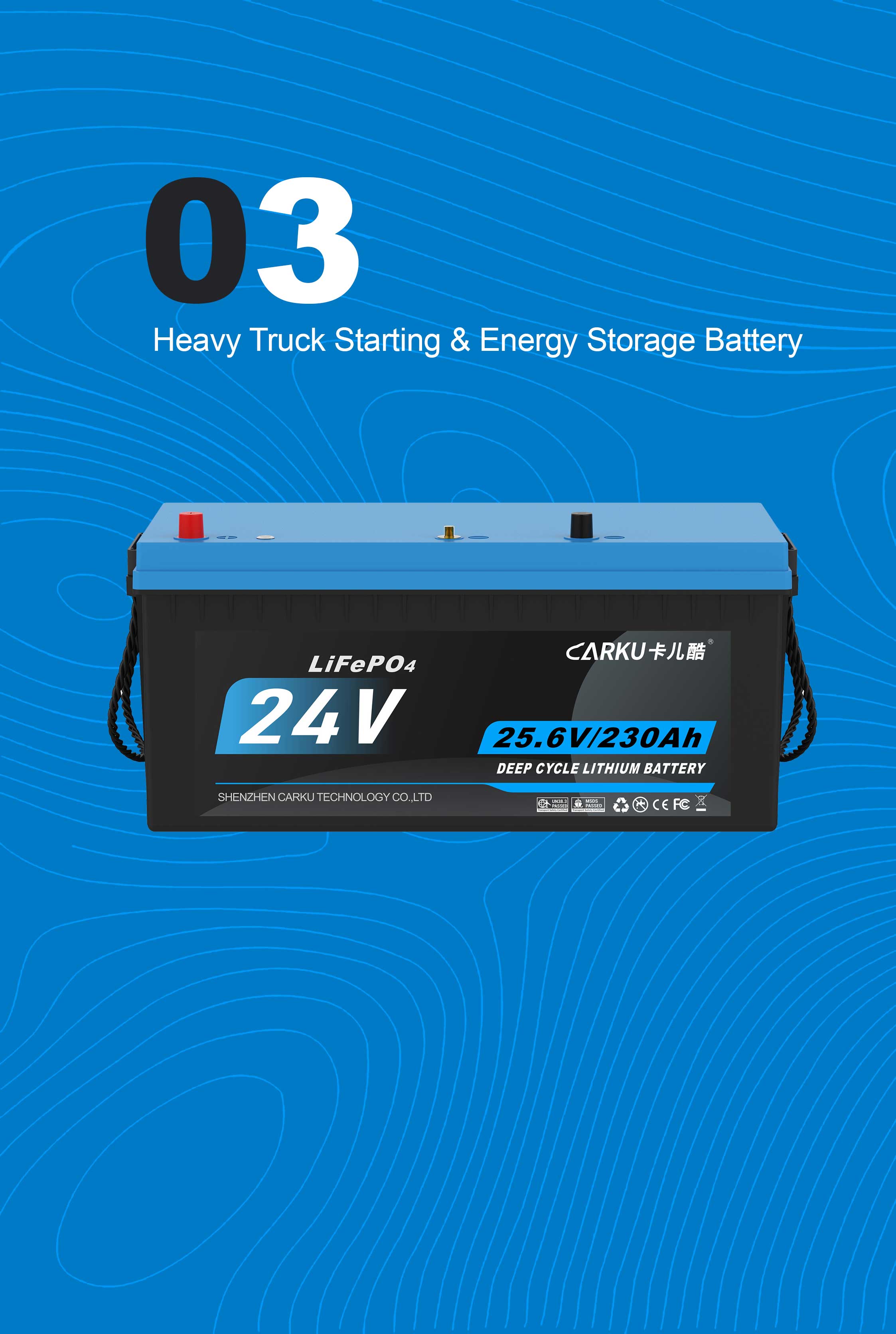 Heavy Truck Starting&Energy Storage Battery