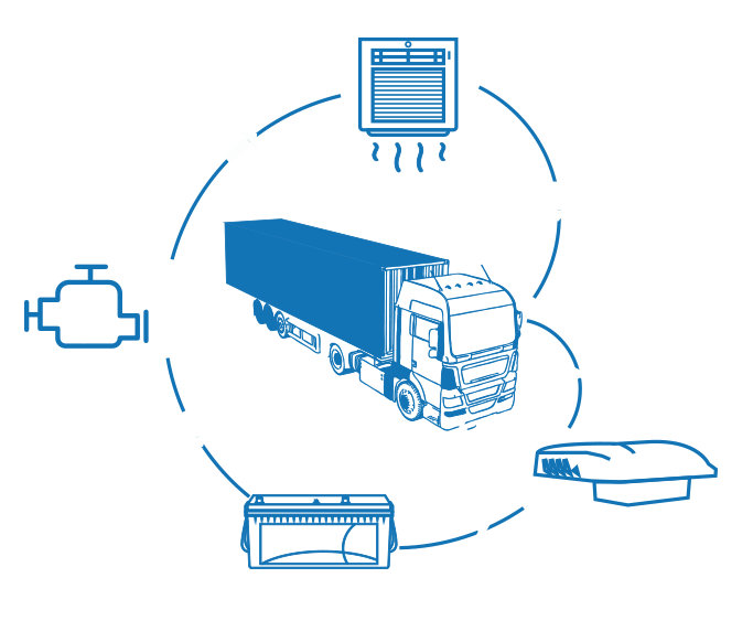 How it Works When Truck is Driving