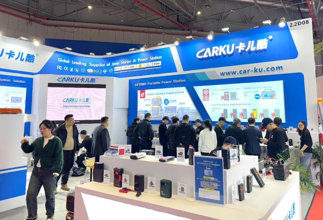 Carku Showcases Latest Products at the Shanghai Frankfurt Auto Parts Exhibition