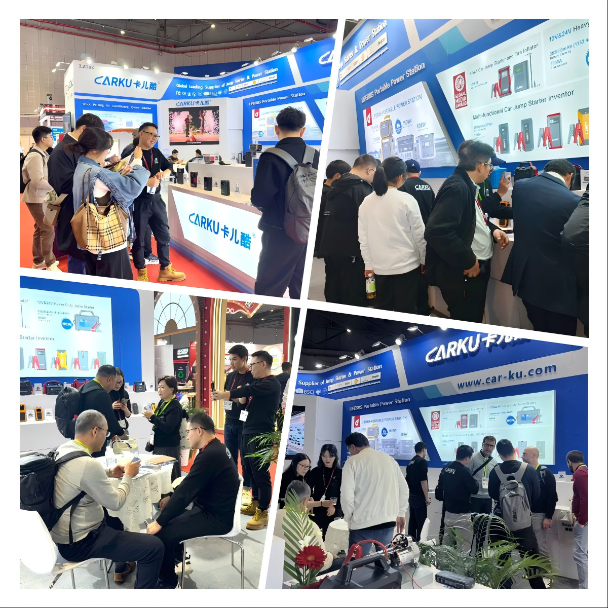 Carku Showcases Latest Products at the Shanghai Frankfurt Auto Parts Exhibition