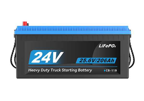 CARKU 24V Lithium Iron Phosphate Battery for Heavy-Duty Trucks