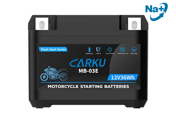 CARKU 12V Starting Battery for Motorcycles