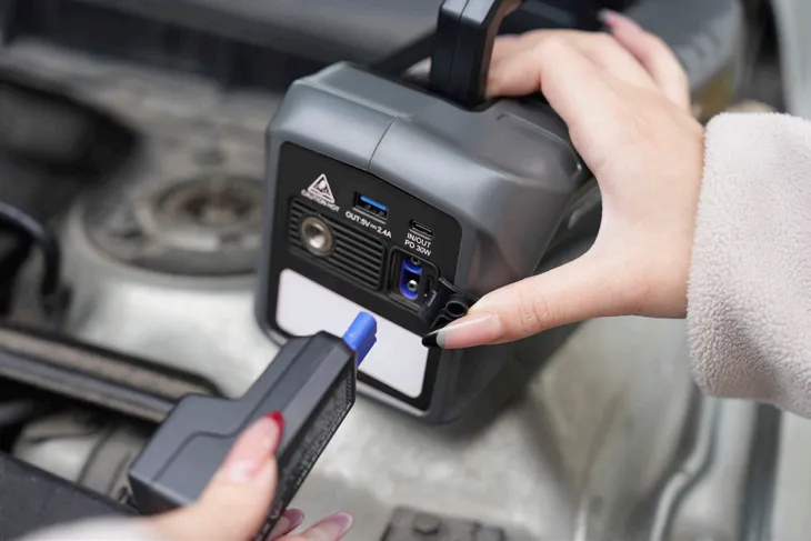 6-In-1 Car Jump Starter & Air Inflator