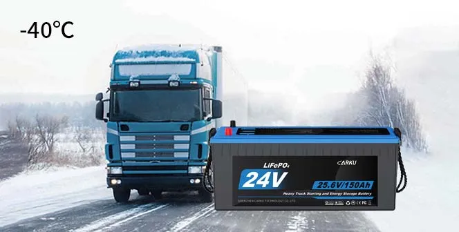 24V 150Ah LiFePO₄Truck Battery