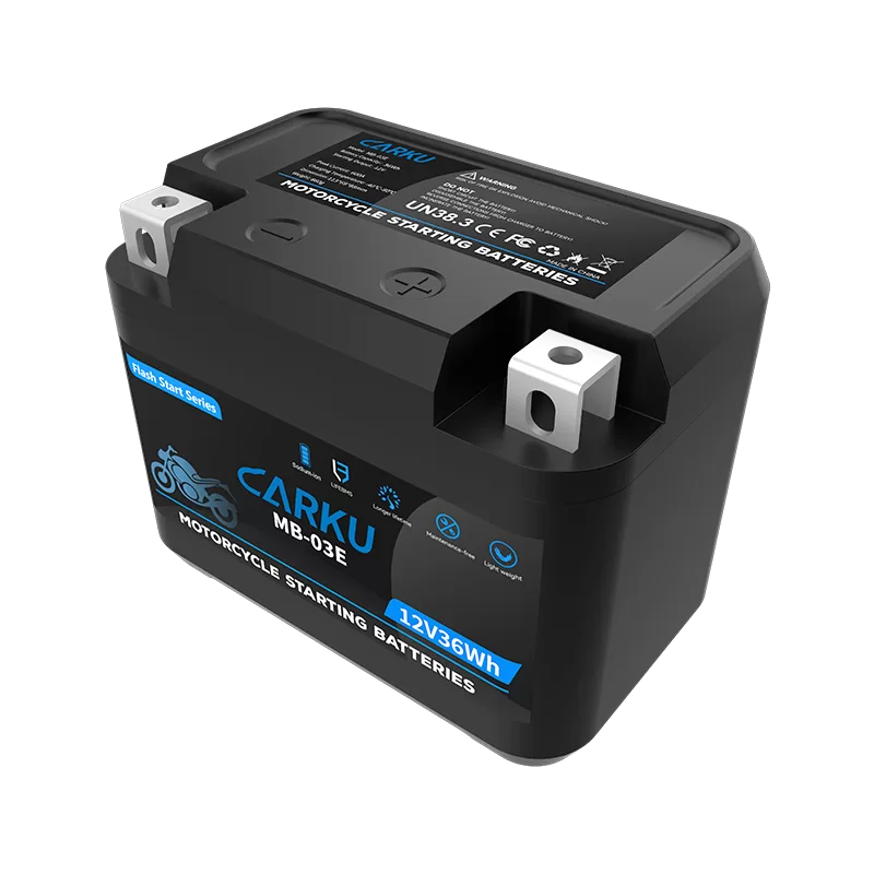 CARKU 12V Starting Battery for Motorcycles
