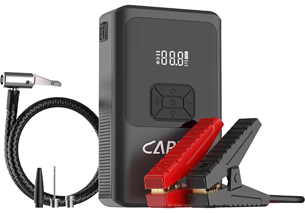 JS-383-car-battery-jump-starter-with-air-compressor-150-psi-front-view