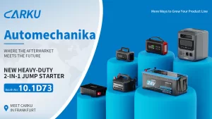 CARKU to Debut Next-Gen Sodium-Ion Jump Starters at Automechanika Frankfurt 2026